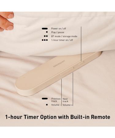 Buy Sleeper Speaker Bone Conduction Pillow Speaker - Wireless Under-Pillow Sound Bar for Relaxation & Sleep - Buy Online on GoSupps.com