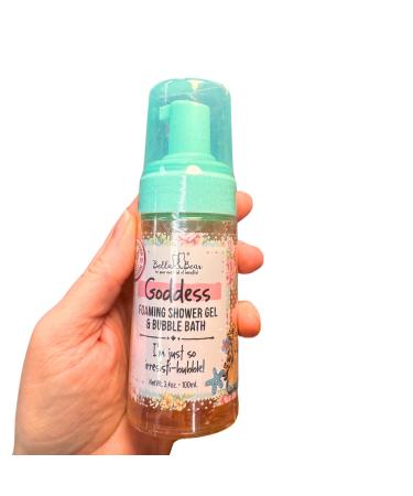 Bella & Bear Goddess Tropical Foaming Shower Gel & Bubble Bath Travel Size Mini - (3.4 oz) 6.7 Fl Oz (Pack of 1) - Buy Online on GoSupps.com
