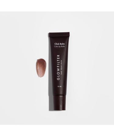 Lip Balm Cola with Color - Fluid Repairs and Provides Flexibility - Hydrates Soothes and Protects - 15 ML Vegan - Click Balm Original Lip Balm - Glowfilter by Marta Lozano - Buy Online on GoSupps.com