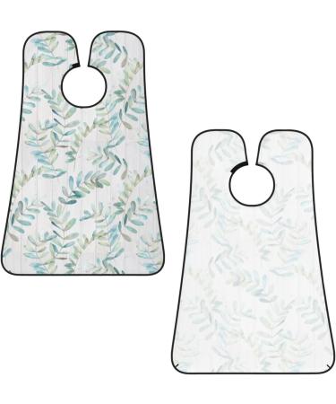 Leaves On Board Beard Bib | Non-Stick Grooming Cloth for Shaving & Trimming | Ideal Gifts for Men - International Shipping Available - Buy Online on GoSupps.com