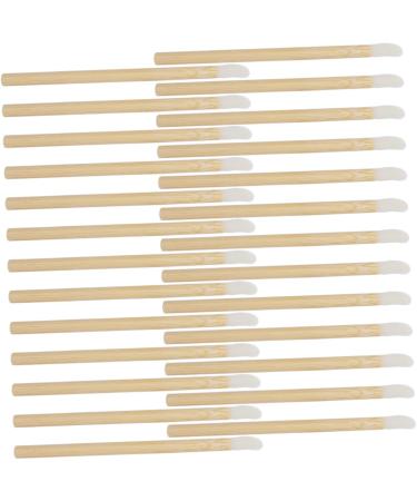 FRCOLOR 200 Pcs Wooden Lip Brush Set - Silicone Eyeshadow & Lip Applicator - Eco-Friendly Bamboo Makeup Supplies for Perfect Lipstick Application - Buy Online on GoSupps.com