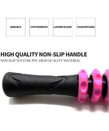 FC Fancy Massage Muscle Scooter - Trigger Point Manual Device for Pain Relief & Body Regeneration | Legs Back Neck Arms | Yoga & Fitness - Black - Buy Online on GoSupps.com