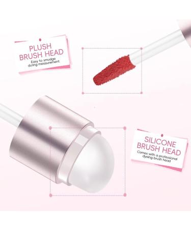 Blush Stick | Lip Gloss Eyeshadow Cream Blush Stick | Matte Double-Ended Cosmetic Face Makeup for Women and Girls | Eyes and Lips for Travel Parties Weddings Office and School - Buy Online on GoSupps.com