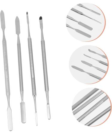 Didiseaon 4 pi ces B tonnets de Maquillage Acier Inoxydable Outils de M lange Cosm tiques Multifonctions pour Maquilleurs Professionnels et Manucure - Buy Online on GoSupps.com
