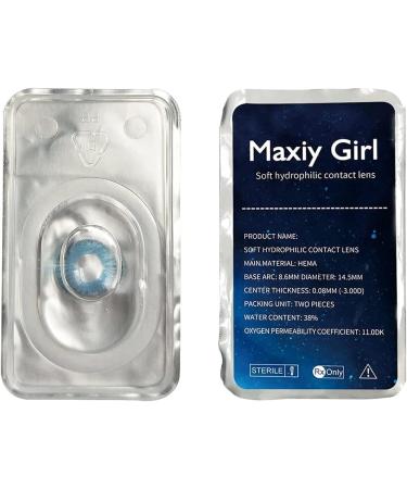 2 Colored Gray Cosmetic Contact Lenses for Daily Beauty & Parties | Hema - International Shipping - Buy Online on GoSupps.com