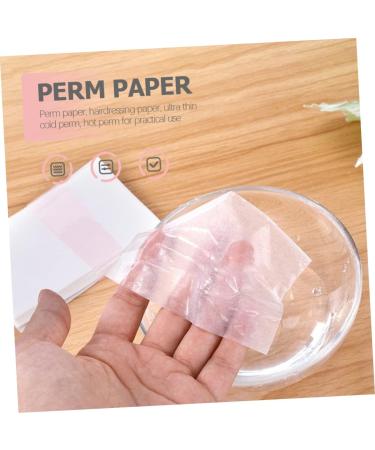 FOMIYES 4000feuilles Papiers Permanente Jetables Pour Coiffure Protection Chaleur Utilisation Coloration Cheveux Outils Professionnels Diy 1 unit (Lot de 1) Blanc - Buy Online on GoSupps.com