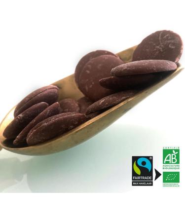 SBULICHOCO Fairtrade milk Raw cooking chocolate in pistoles 250 gr ref: 1072 - Buy Online on GoSupps.com