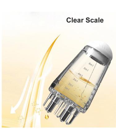 Hair Oil Applicator Bottle for Scalp Massaging & Growth | Mini Scalp Applicator Comb | Grey Hair Care Tool - Buy Online on GoSupps.com