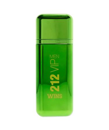 Carolina Herrera 212 VIP Wins EDP Spray Men 3.4 oz Cedar Floral Lavender Orange 3.4 Fl Oz (Pack of 1) - Buy Online on GoSupps.com