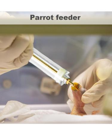 Baby Bird Feeding Kit 6PCS 50ml Baby Birds Feeding Syringe with Hose and Spoons Hand Feeding Device with Scale and Positioning Screw for Sick Bird - Buy Online on GoSupps.com