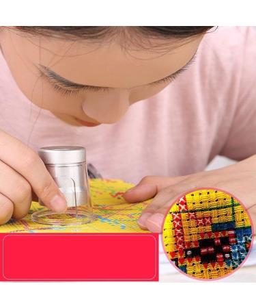 Magnifying Glasses Vision aids Hand-held Magnifying Glass Portable HD High Magnification Can Be Enlarged 10 Times for Children Reading/Reading Magnifying Glass Stationery Office Supplies 1PCS Better - Buy Online on GoSupps.com