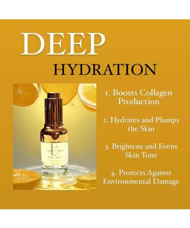 April's Angels Advanced Collagen Boost Renewal Serum. Formulated with Hyaluronic Acid and Vitamin C for Deep Hydration 1 fl oz - Buy Online on GoSupps.com