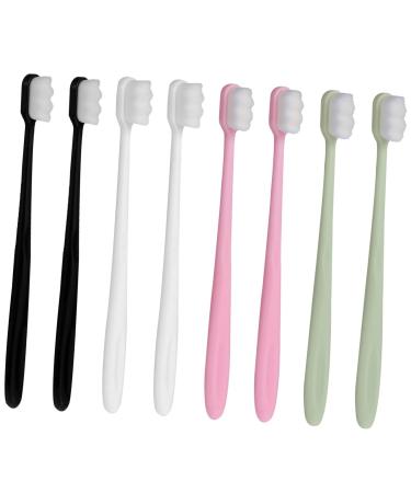 Tovinanna 8st Physiotherapy Sport shoulder upholstered adult toothbrush extra soft toothbrush -toothbrush toothbrush for oral care plastic child cleaning brush so soft