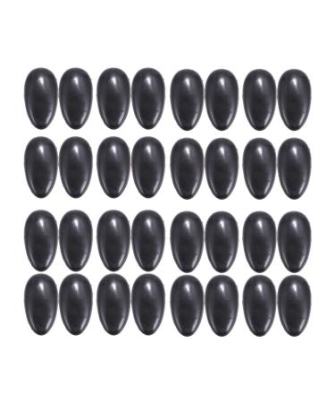 EXCEART 50 Pair Plastic Ear Caps - Hair Dye Shield Protector for Hair Dyeing - Black - Buy Online on GoSupps.com