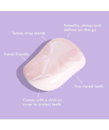Tangle Teezer Compact Styler Detangling Brush - Smashed Pink Holo | Buy Internationally - Buy Online on GoSupps.com