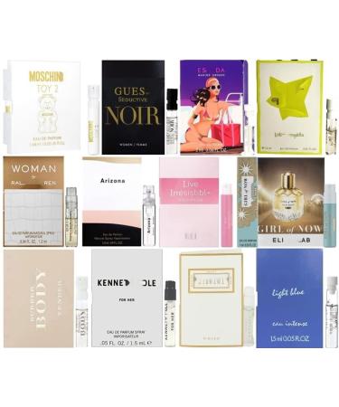 Perfume High End Designer Fragrance Sampler for Women - Lot x 12 Sample Vials - Buy Online on GoSupps.com