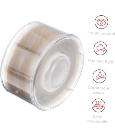 Mikikit 600pcs Makeup Stickers Tape Heavy Duty Double Sided Boobtape Eye Lift Tape Double Eyelid Tape Double Eyelid Sticker Eyelid Sticker Tape Eyelid Tape Fiber Eyelid Stickers Breathable - Buy Online on GoSupps.com