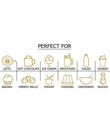 Organic Yellow Maca Powder 4oz - Non-GMO | Kosher Raw Maca Root Flour - Vegan Bulk 0.25lb - Buy Online on GoSupps.com