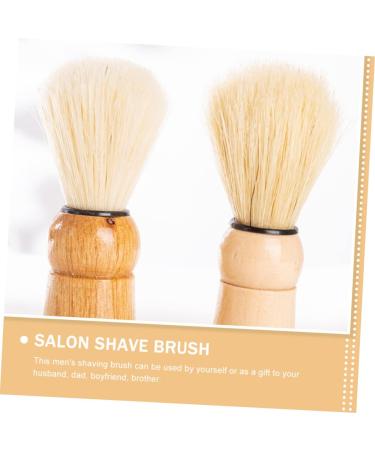 Angoily Beard Brush Set for Men - Solid Wood Hairdressing Tools & Shaving Cream Brushes - Perfect Grooming Gifts for Hairdressers - Buy Online on GoSupps.com