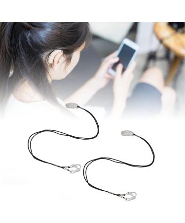 2-Piece Hearing Aid Clip Set | Anti-Loss Hearing Amplifier Lanyard with Silicone Rings - Perfect for Secure Use - Buy Online on GoSupps.com