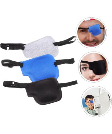 IWOWHERO 6 Pcs Single Eye Mask Daily Use Eye Patches Pediatric Eye Patches Goggles Cross Eye Patch Polyester - Buy Online on GoSupps.com