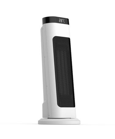 Electric Heater Desk Heater Vertical Household 3 Second Fast Heating for Reading Working Studying Watching TV Overheat Protection