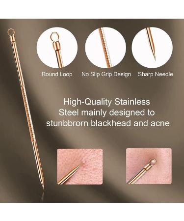 2023 Blackhead & Pimple Extractor Kit - Acne Removal & Blemish Treatment Tools - Buy Online on GoSupps.com