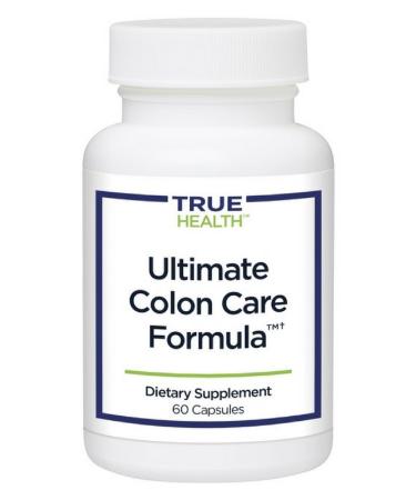True Health Ultimate Colon Care Formula | Digestive Support Softens Stool Reduce Gas & Bloating (60 Capsules) 1