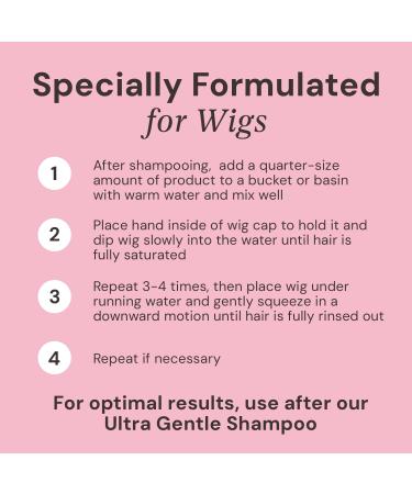 MILANO COLLECTION Ultra Gentle Conditioner for Human Hair and Synthetic Wigs Hair pieces and Extensions - Vegan Cruelty-Free Nourishing and Softening Formula for Daily Wig Care 8 oz Ultra Gentle Conditioner 200ml - Buy Online on GoSupps.com