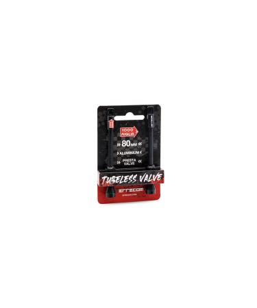 1000 Miglia tubeless bicycle valves - 80 mm compatible with Presta valves 2 pieces tools for removing the valve insert.