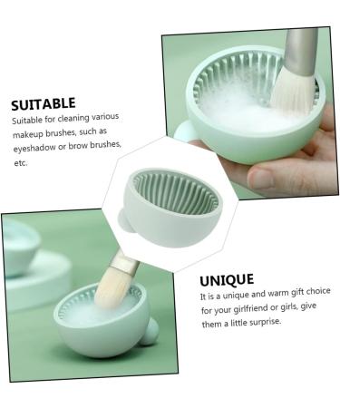 Beavorty Cleanser of Makeup Brush Face Makeup Cleaning Tool Cleaning Scrubber Cosmetic Brush Cleaning Pad Cosmetic Brush Cleaner Brush Cleaning Mat Scrubber Cleaner - Buy Online on GoSupps.com