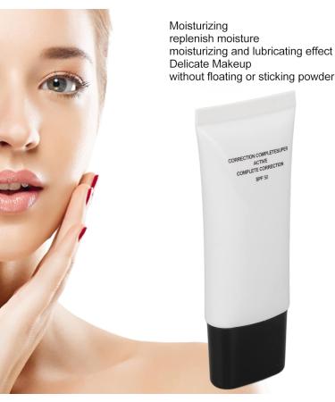 CC Cream Base de Maquillage Anti-cernes claircissant la Peau Hydratante D licate Respirante pour le Maquillage Cr me Correctrice de Couleur Base de Couverture Compl te (Ton de peau ordinaire) - Buy Online on GoSupps.com