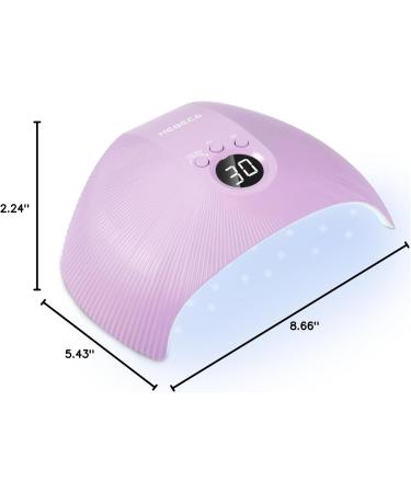 UV Light for Gel Nails - 75W Professional LED Nail Lamp Fast Curing Smart Sensor 3 Timer Settings & LCD Display - X33 - Buy Online on GoSupps.com
