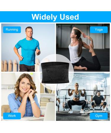 ACWOO Adjustable Lower Back Support Brace with Double Pull Design for Slipped Disc Pain Relief - Buy Online on GoSupps.com