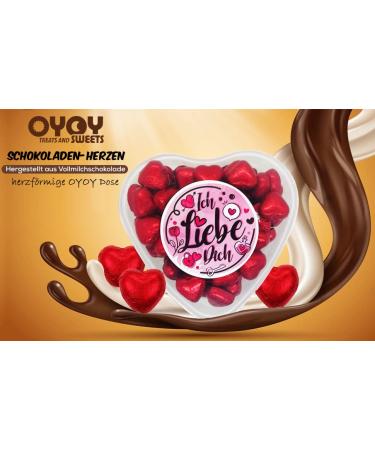 Oyoy Dear Chocolate Gift: 500g Heart-Shaped Chocolates for Valentine's Day & Mother's Day - Perfect Partner Gifts - Buy Online on GoSupps.com