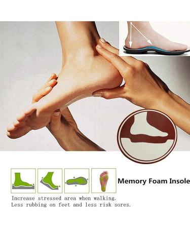 Men's Adjustable Diabetic House Shoes for Wide Swollen Feet - Warm Plush Fleece, Non-Skid, Comfortable Relief for Elderly, Diabetes, Swelling, Edema, Arthritis - Size 11.5 Black - Buy Online on GoSupps.com