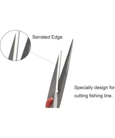 PAFASON 4.5 Inch Stainless Steel Fishing Cord Scissors - High-Precision Cut Ergonomic Handle & Safety Cover - Ideal for Seamless Fishing Experience - Buy Online on GoSupps.com