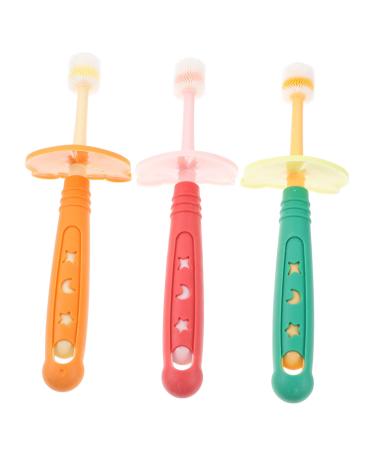 FOYTOKI 3 pieces toothbrush children's toothbrush toothbrush children's tooth cleaning brush
