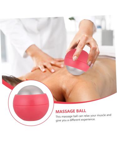 Fomiyes 4-Piece Stainless Steel Massage Ball Set - Promote Blood Circulation & Muscle Relief | Shoulder & Foot Massager - Buy Online on GoSupps.com