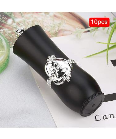 Buy 10PCS Royal Style Empty Lipstick Tubes - DIY Lip Balm Containers - Black Lipstick Shape (Homemade) - Buy Online on GoSupps.com