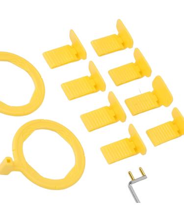 Oral X-Ray Film Positioning System - Complete Set for Clear Photography | Heat-Resistant Intraoral Film Holder for Rear Molars - Yellow | International Shipping Available - Buy Online on GoSupps.com