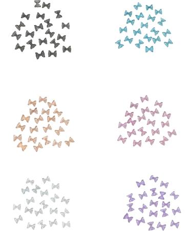 50x Cute Bowknot Nail Resin Nails Art Decorations 3D Nails Art Jewels Supplies For Acrylic Nails 50x 3d Nails Art Bowknot Nail Nails Decoration Jewels Supplies knight black - Buy Online on GoSupps.com