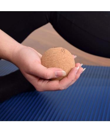 Sveltus Bola de Masaje Corcho 1 PZ - Ideal para Alivio de Tensi n | Env o Internacional disponible - Buy Online on GoSupps.com