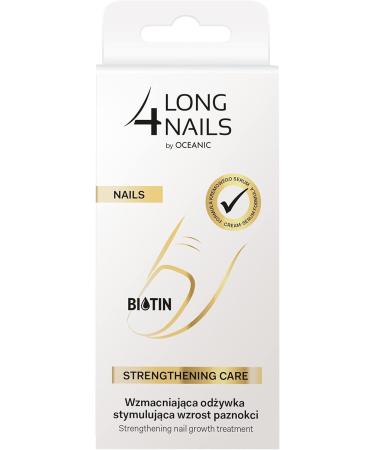 LONG4LASHES NAILS Straightening Care: Intensive Serum Nail Strengthening Nail Conditioner 10 ml - Buy Online on GoSupps.com