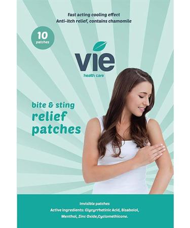 Vie Bite & Sting Relief Patches - 30 Count (Pack of 1) - Fast Relief for Bites and Stings - Buy Online on GoSupps.com