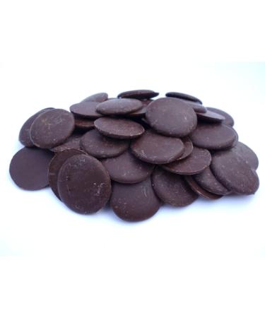 Dark Chocolate | Button's | Finest Belgian | 2X1kg | Baking and Topping - Buy Online on GoSupps.com