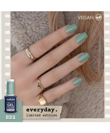  Andreia Andreia Professional The Gel Polish Solvent-free gel polish Limited color collection Soft Green ED2 - Buy Online on GoSupps.com