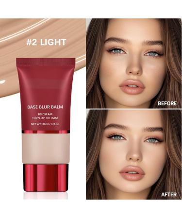  SONGVISON Blur Balm Base: Lightweight matte BB cream with buildable full coverage for instant radiance and flawless makeup hypoallergenic oil-free formula long-lasting all-day wear - Buy Online on GoSupps.com