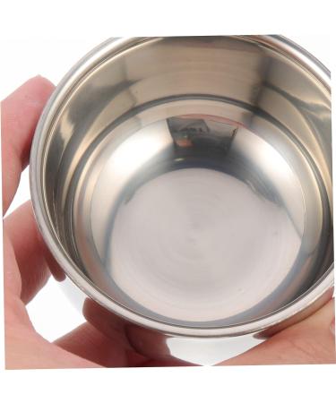 Fomiyes 2st Bartbrush Bowl - Men's Shaver Razor & Cream Shell Tools | Rustproof Steel Reusable Design for a Smooth Shave - Buy Online on GoSupps.com