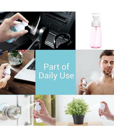 100ml Pink Refillable Empty Spray Bottle - Fine Mist Plastic Liquid Sprayer for Travel & Home Use - Buy Online on GoSupps.com